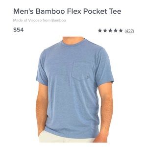 Men’s Bamboo fFlex Pocket Tee